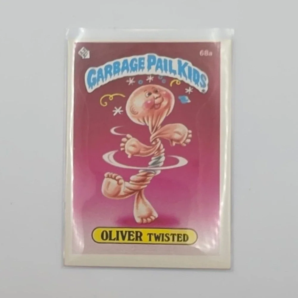 Garbage Pail Kids Trading Card OS2 Pink Fair 68a Oliver Twisted